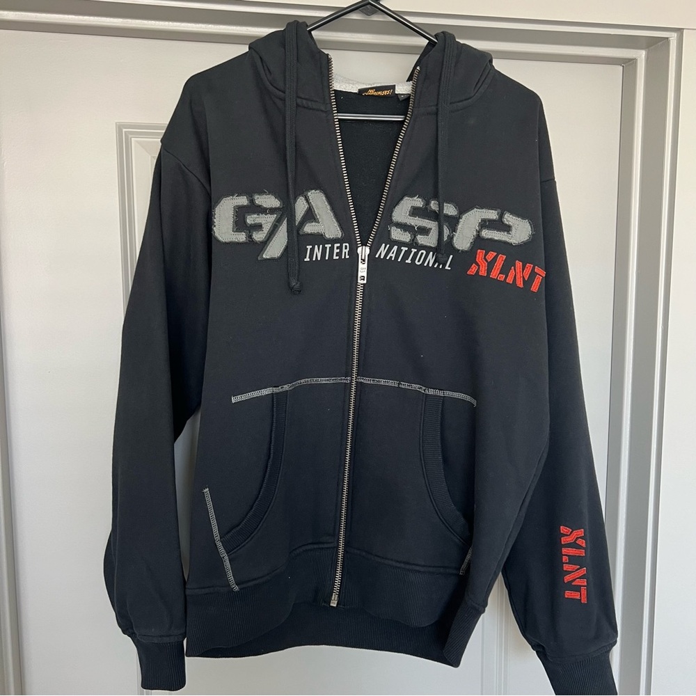 Gasp Full Zip Up Hoodie